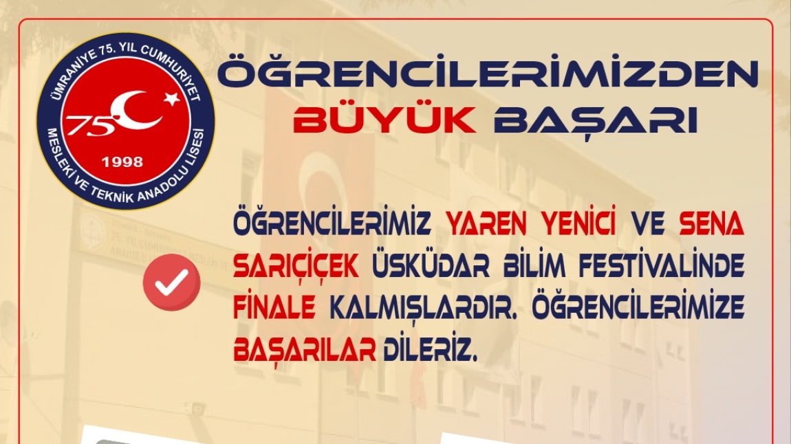 Öğrencilerimizden Büyük Başarı